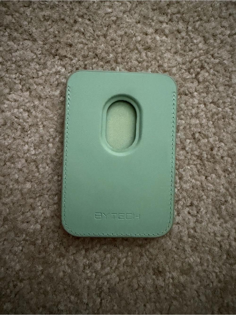 Mint Green Magnetic Card Wallet